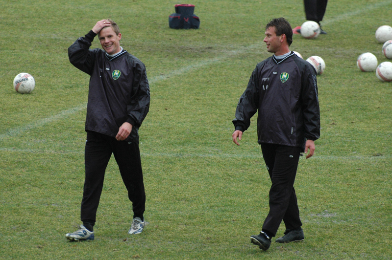 Training foto's ADO Zuiderpark 30-11-2007